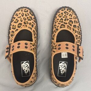 Vans Leopard Print Sneakers